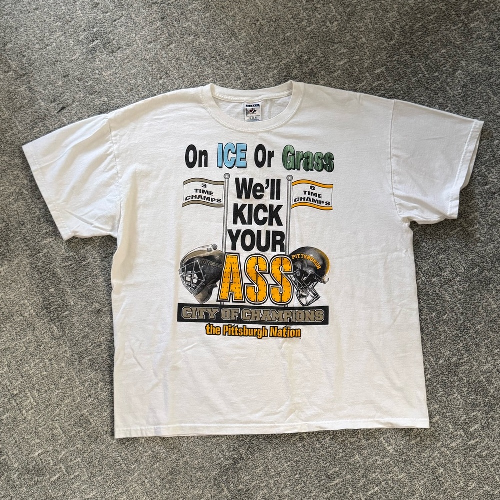 Pittsburgh Football and Hockey Shirt